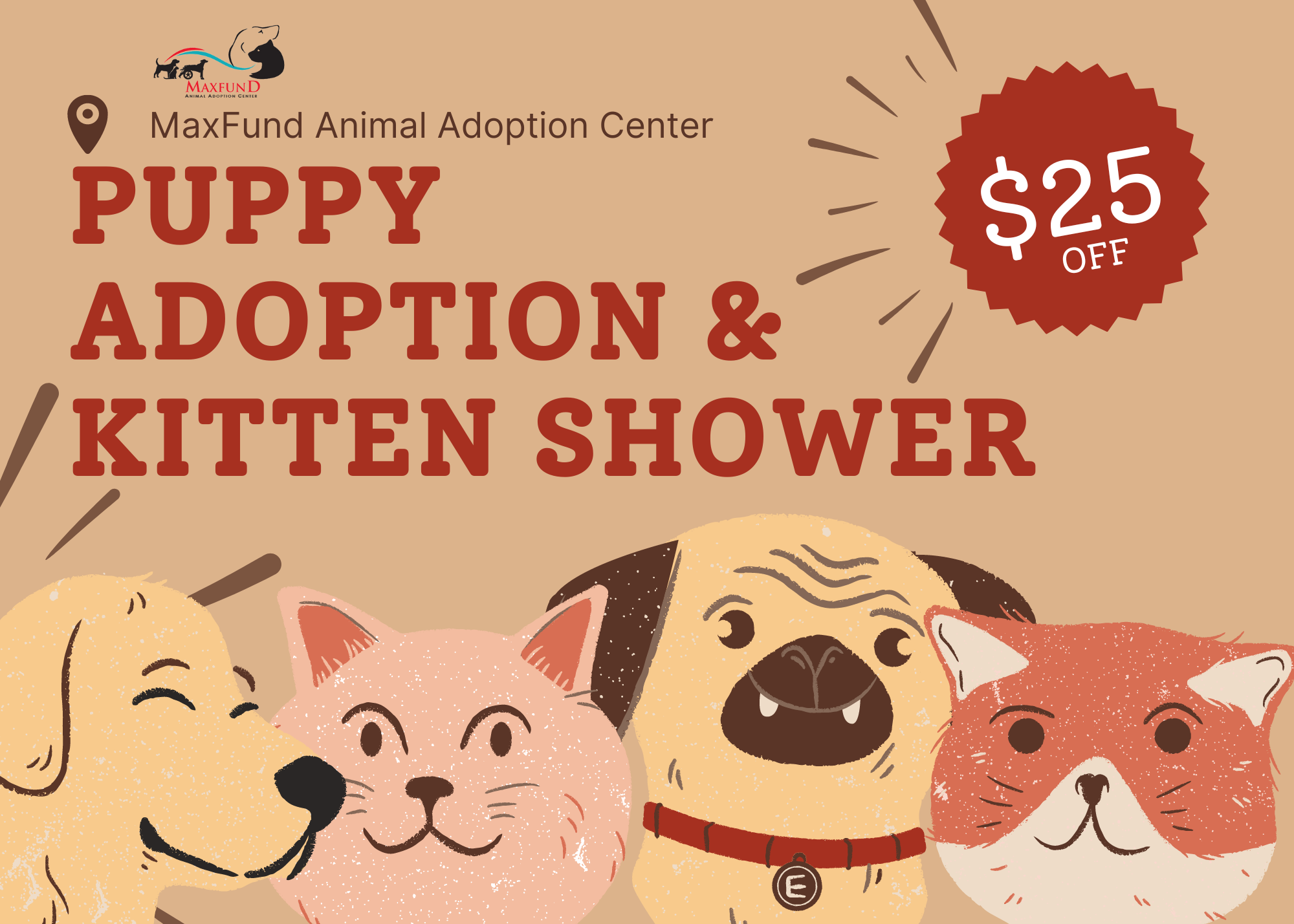 
Puppy Adoption Event & Kitten Shower